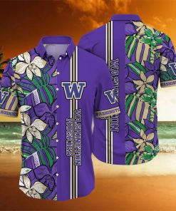 Washington Huskies NCAA Hawaiian Shirt Beach Balls Aloha Shirt