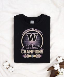 Washington Huskies Skyline PAC 12 Football Champions 2023 Shirt