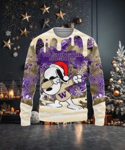 Washington Huskies Snoopy Dabbing The