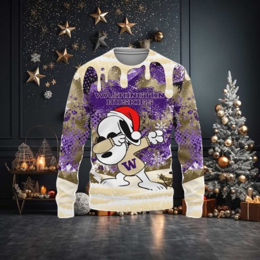 Washington Huskies Snoopy Dabbing The