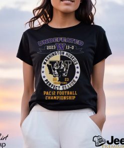 Washington Huskies Undefeated 2023 13 0 Pac 12 Football Championship Shirt