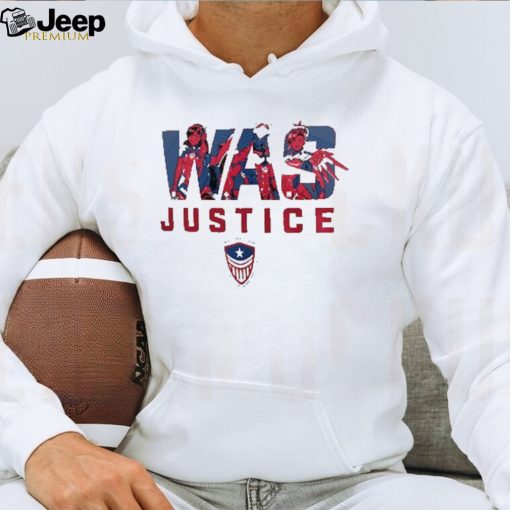 Washington Justice Fanatics Branded City Hero Long Sleeve T Shirt