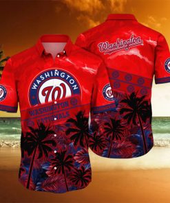 Washington Nationals MLB Flower Hawaiian Shirt Style Gift For Fans