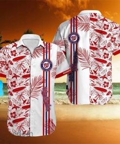 Washington Nationals MLB Funny Beach Pattern Hawaiian Shirt