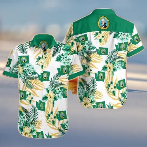 Washington Proud Tropical Hawaiian Shirt