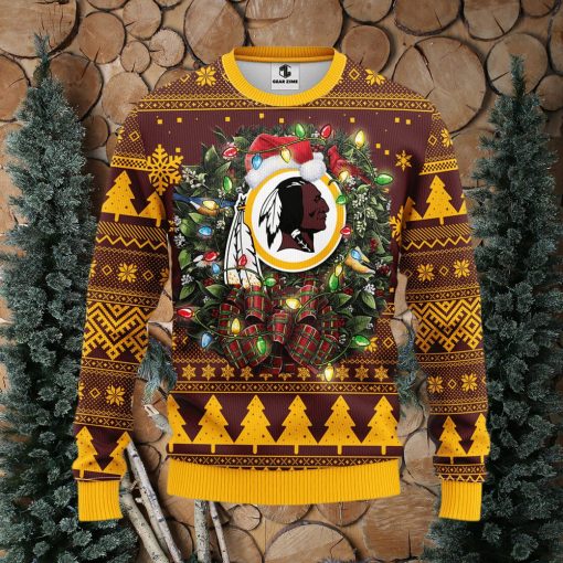 Washington Redskins Christmas Ugly Sweater