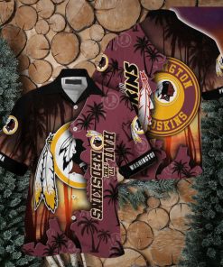 Washington Redskins NFL Customized Summer Hawaii Shirt For Sports Enthusiasts