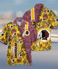 Washington Redskins NFL Team Football Beach Shirt Summer Button Down Hawaiian Shirt Fan Ever Hot Trend 2023