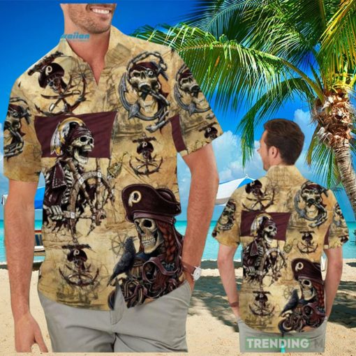 Washington Redskins Pirates Limited Edition Hawaiian Shirt 3D All Over Print, Men, Women