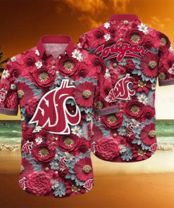 Washington State Cougars NCAA1 Hawaiian Shirt For Men And Women Fans