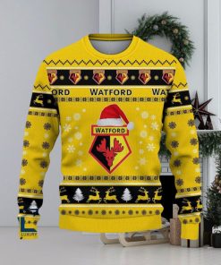 Watford Palm Efl Logo Team Ugly Christmas Sweater For Fans Gift Unisex Sweatshirt