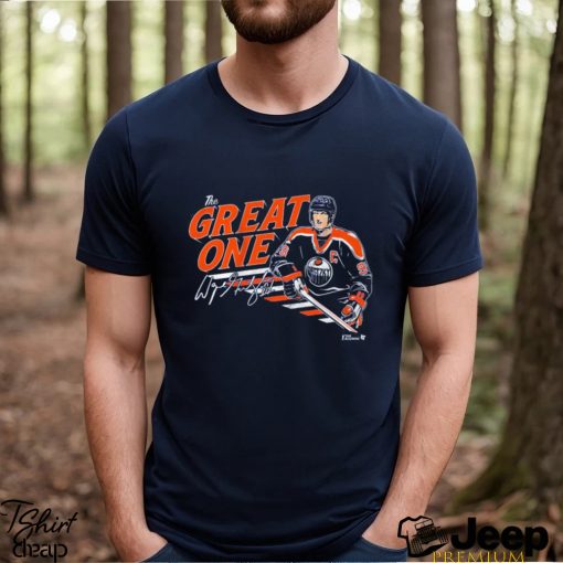 Wayne Gretzky The Great One Signature Shirt