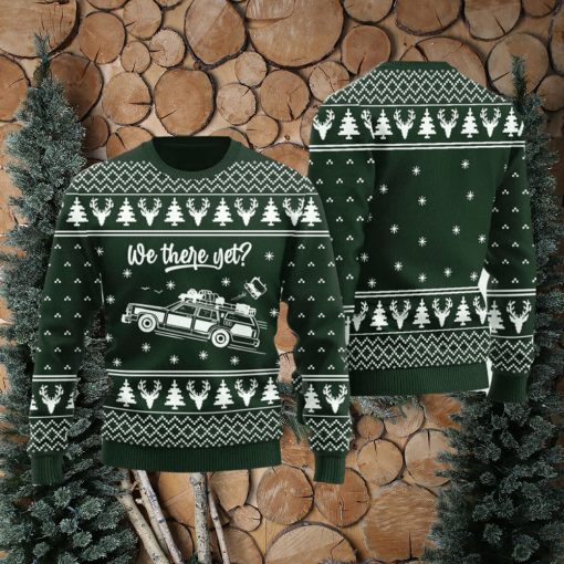 We There Yet Ugly Christmas Sweater Vacation Movie Griswold Family Holiday Gift For Men Women