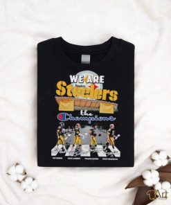 We are steelers the champions Signatures shirt