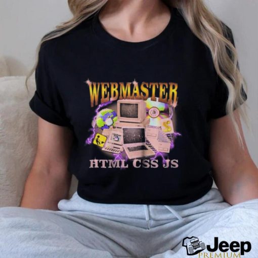 Webmaster Html Css Js Shirt