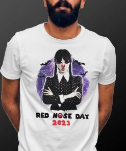 Wednesday Adams Red nose day 2023 shirt