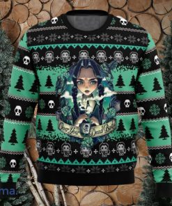 Wednesday Addams Xmas Ugly Christmas Sweater Christmas Gift For Men And Women