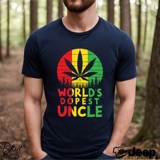 Weed World's Dopest Uncle This design is perfect to wear for your next pot festival, marijuana bake, or just smoking a bong, blunt, pipe, bowl Classic T Shirt