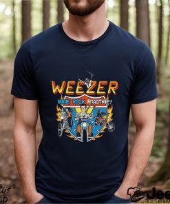 Weezer Indie Rock Roadtrip Admat Tour 2023 Shirt