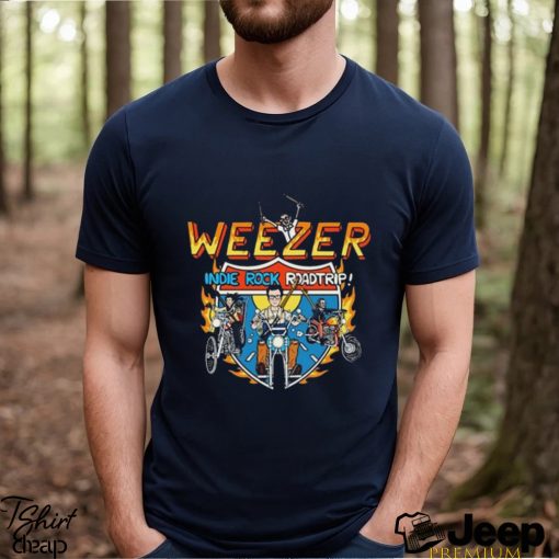 Weezer Indie Rock Roadtrip Admat Tour 2023 Shirt