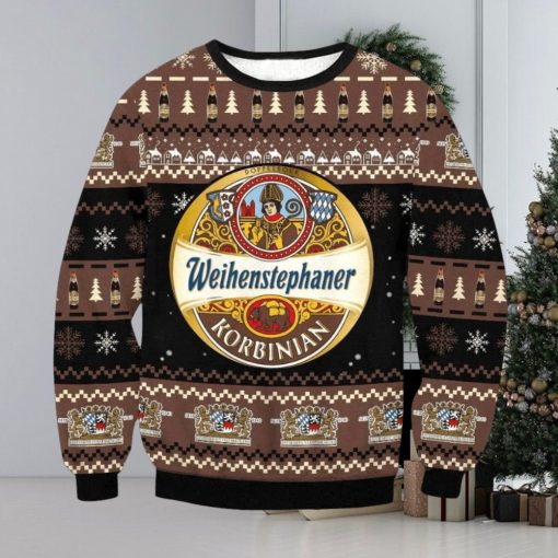 Weihenstephaner Korbinian Ugly Christmas Sweater, Gift for Christmas Holiday