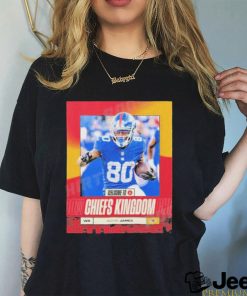 Welcome To Kansas City Chiefs Richie James NFL T Shirt