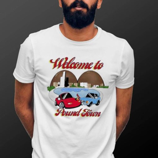 Welcome To Pound Town Baseball shirt