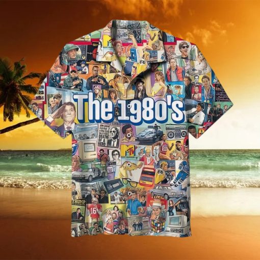 Welcome to the 1980s Hawaiian Shirt