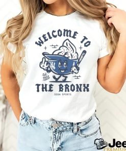 Welcome to the Bronx New York yankees helmet baseball artwork shirt