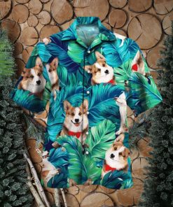 Welsh Corgi Dog Hawaiian Shirt Style Gift For Men And Women