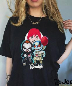 Wendy’s Friends Pennywise And Jack Skellington Halloween Shirt