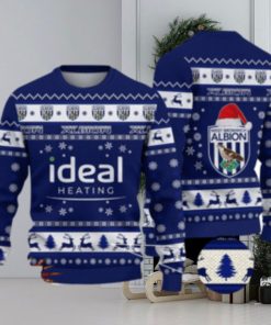 West Bromwich Albion F.C 3D Ugly Christmas Sweater For Men And Women Sport Fans