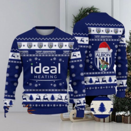 West Bromwich Albion F.C 3D Ugly Christmas Sweater For Men And Women Sport Fans