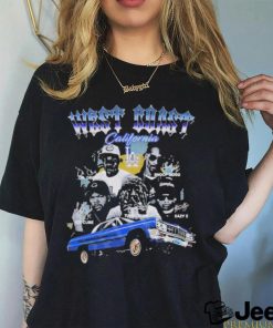 West Coast California Hip Hop Legends Shirt