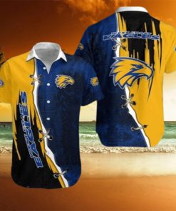 West Coast Eagles Vintage Hawaiian Shirt