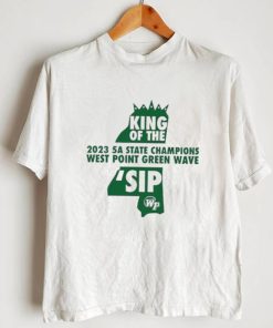 West Point Green Wave King of the ‘Sip 2023 5A State Champions shirt