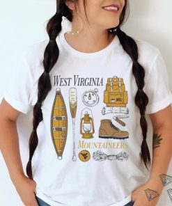 West Virginia Mountaineers Camping Trip pack shirt