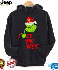 West Virginia Mountaineers Santa Grinch fuck the rest shirt