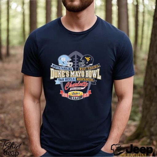 West Virginia Vs North Carolina 2023 Duke’s Mayo Bowl Championship Game Shirt