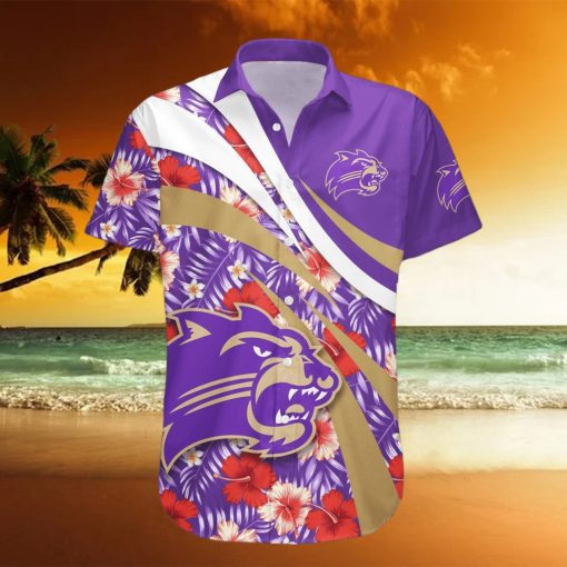 Western Carolina Catamounts 3D Hawaiian Shirt Hibiscus Sport Style NCAA Summer Beach For Fans Gift hawaiian shirt