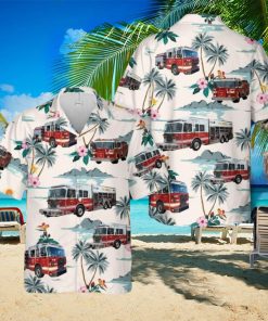 Wethersfield Connecticut Fire Department Hawaiian Shirt Summner Vacation Shirt