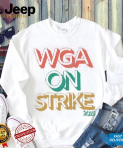 Wgastrikeshirts Store Wga On Strike 2023 Hooded Sweatshirt