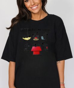 What Makes Me Happy Sleeping Snoopy Shirt