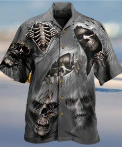 What Scares You Excites Me Skull Hawaiian Aloha Shirts Aloha Shirts