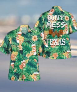 Whataburger Don’T Mess With Texas Tropical Hawaiian Shirt