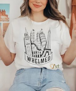 Whelmed Wonders of the World logo shirt