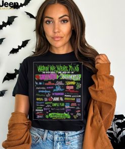 When We Were Young Las Vegas Festival Grounds 2023 Show Line Up Poster Hoodie T Shirt