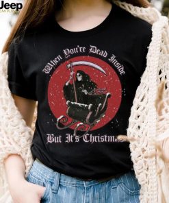 When you’re dead inside but it’s christmas – Devil skull on Christmas, Christmas day ugly sweater