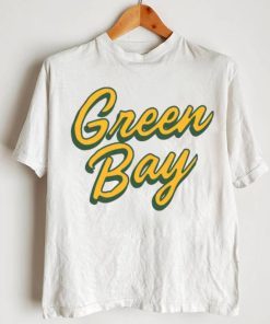 Where I'm From Adult Green Bay Oatmeal Retro Script T Shirt