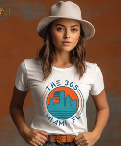 Where I'm From Miami White 305 T Shirt